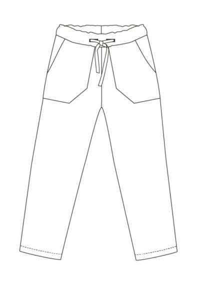 Le Pantalon Chambarrand, à coudre pour bébé et enfant