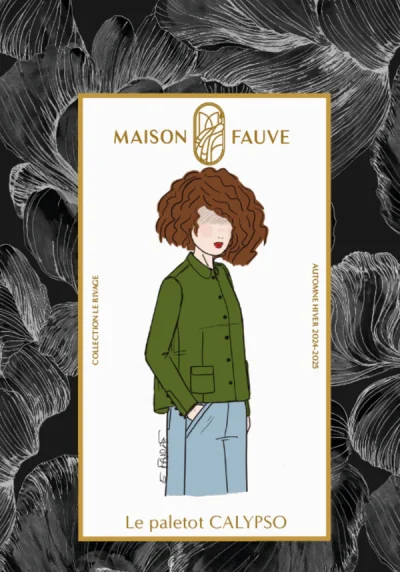 Patron couture paletot Calypso de Maison Fauve