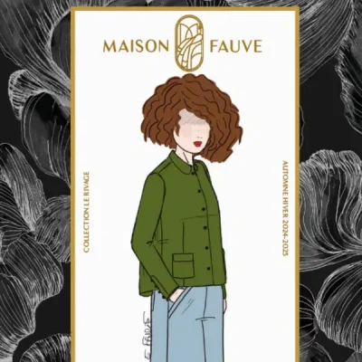 Patron couture paletot Calypso de Maison Fauve