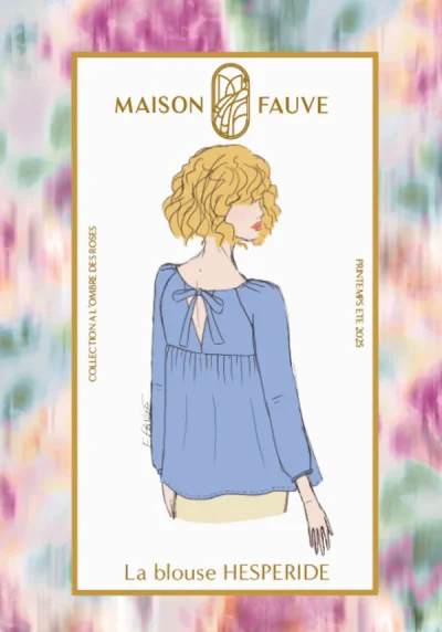 Patron couture blouse Hespéride de Maison Fauve