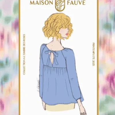 Patron couture blouse Hespéride de Maison Fauve