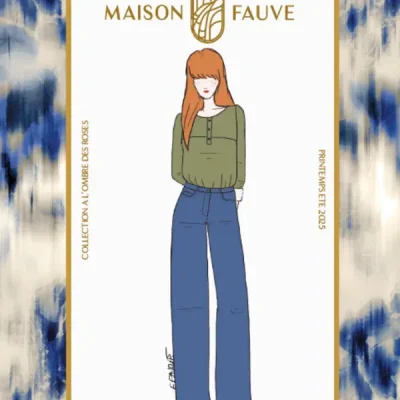 Patron couture pantalon Ronsard de Maison Fauve