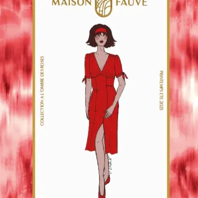 Patron couture robe Rosalie, par Maison Fauve