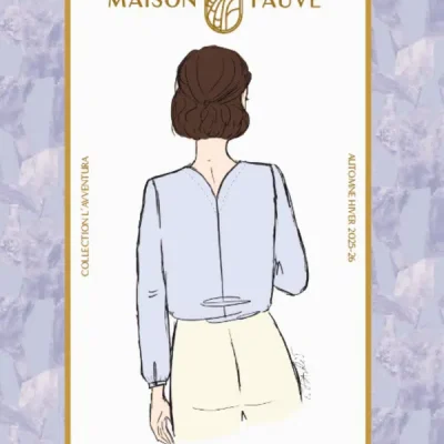 Patron couture blouse Volata - Patron pochette par Maison Fauve