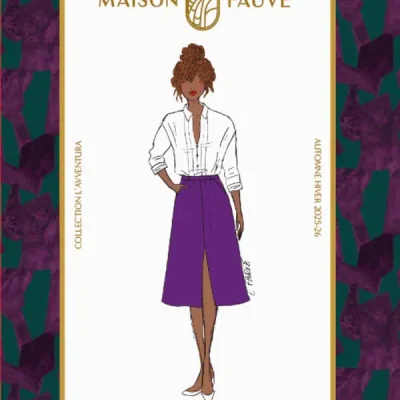 Patron couture jupe Silvana - Patron pochette par Maison Fauve
