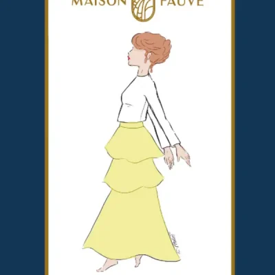 Patron couture jupe Highland de Maison Fauve