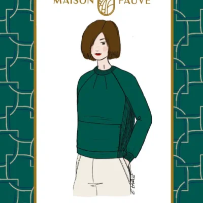 Patron sweat Ressac, par Maison Fauve