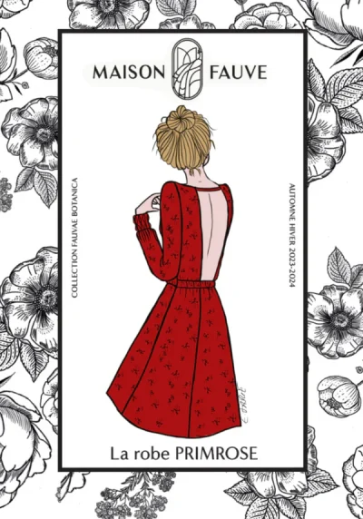 Patron couture robe Primrose par Maison Fauve