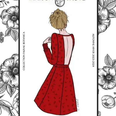 Patron couture robe Primrose par Maison Fauve