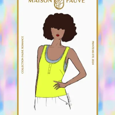 Patron couture duo débardeur Spritz de Maison Fauve