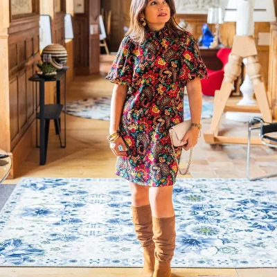 Patron blouse-robe Anaïs par Clématisse Pattern
