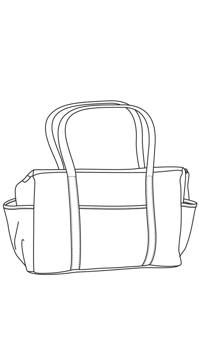 Le sac de maternité, ou de sport, ou de voyage !