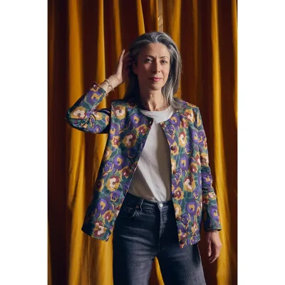Patron gilet et veste femme VIC MUM par Ikatee