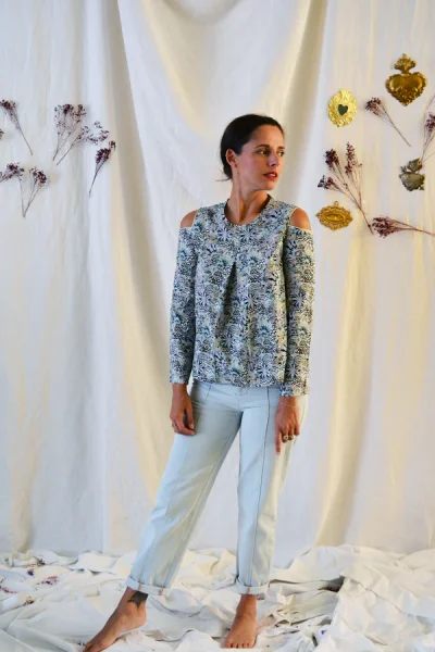 Patron couture top Balmoral de Maison Fauve