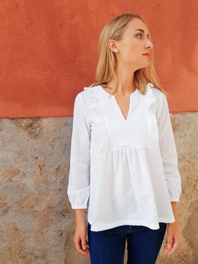 Blouse Cherry Blossom - Patron Couture PDF par Joli Lab