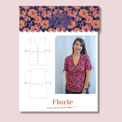 Patron de couture Blouse Florie Lise Tailor