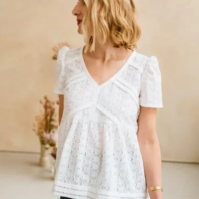 Blouse Holly - Patron Couture PDF par Joli Lab