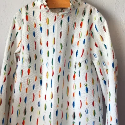 Patron couture blouse fille Miss Dahlia de Maison Fauve