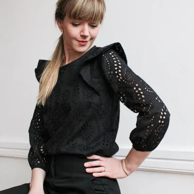 Blouse Olivia - Patron Couture PDF ou Pochette par Joli Lab