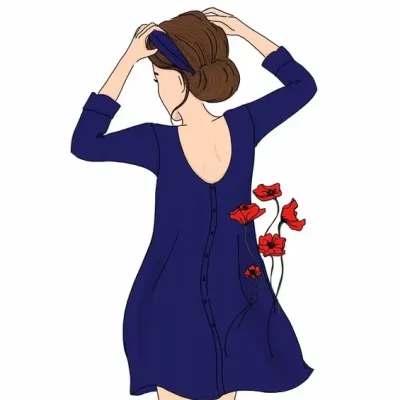 Blouse/robe Poppy - Patron Couture PDF par Joli Lab