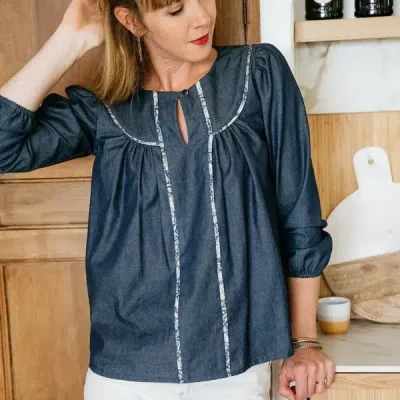 Blouse Romane - Patron Couture PDF par Joli Lab