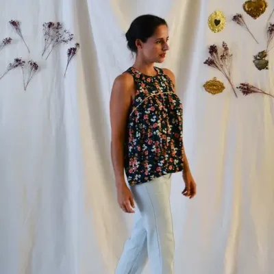 Patron couture blouse, top Panama par Maison Fauve