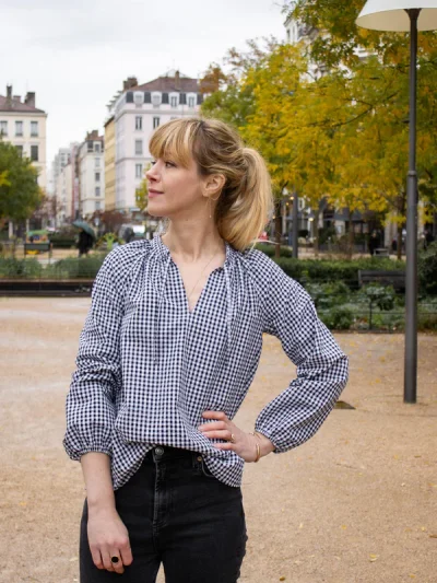 Blouse/robe Esmée - Patron Couture PDF ou Pochette par Joli Lab