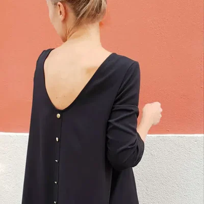 Blouse/robe Poppy - Patron Couture PDF par Joli Lab