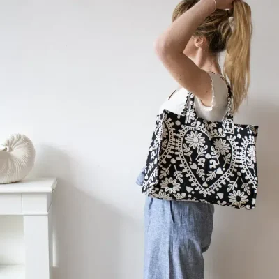 Cabas Anita - Patron Couture PDF ou Pochette par Joli Lab