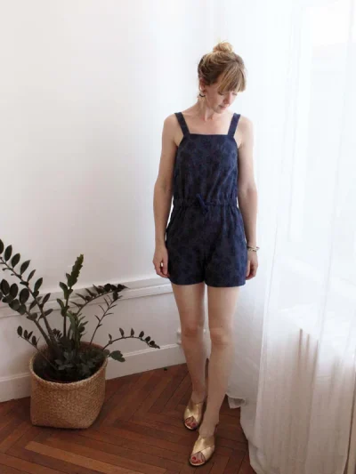 Combishort/robe Calvi - Patron Couture PDF ou Pochette par Joli Lab