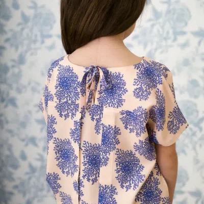 Patron couture top fille Miss Palma par Maison Fauve
