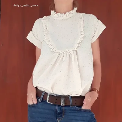 Patron blouse et robe femme IDA MUM par Ikatee