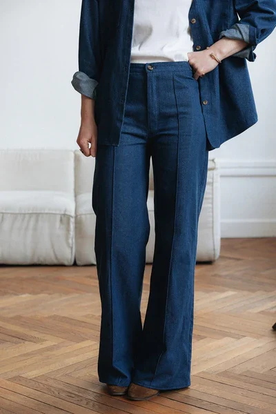 Pantalon Suzanne - Patron Couture PDF ou Pochette par Joli Lab