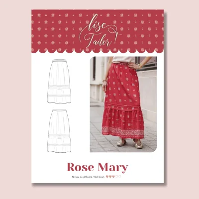 Patron de couture Jupe Rose Mary Lise Tailor