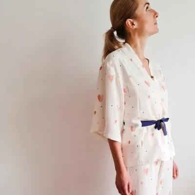 Kimono Hoya - Patron Couture PDF par Joli Lab