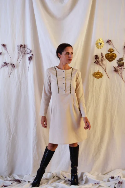 Patron couture robe, blouse Maïa de Maison Fauve