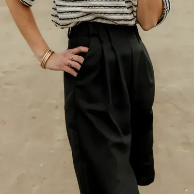 Patron couture pantalon Brooklyn de Maison Fauve