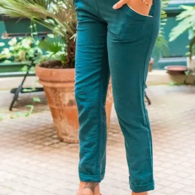 Patron couture pantalon cigarette Loulou de Maison Fauve