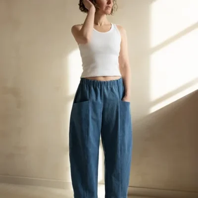 Patron de couture Pantalon Barrel Emile — patron à coudre soi-même