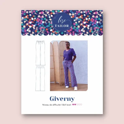 Patron de couture Pantalon Giverny Lise Tailor