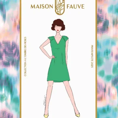 Patron couture robe Pétula, par Maison Fauve