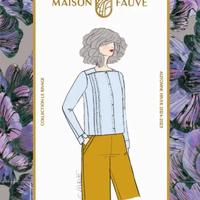 Patron couture blouse Déferlante de Maison Fauve