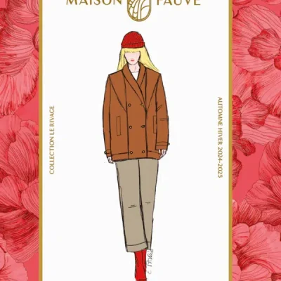 Patron couture manteau Cliff de Maison Fauve