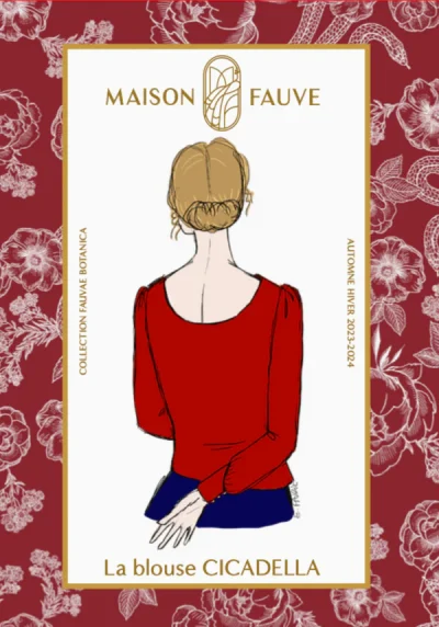 Patron couture blouse Cicadella de Maison Fauve