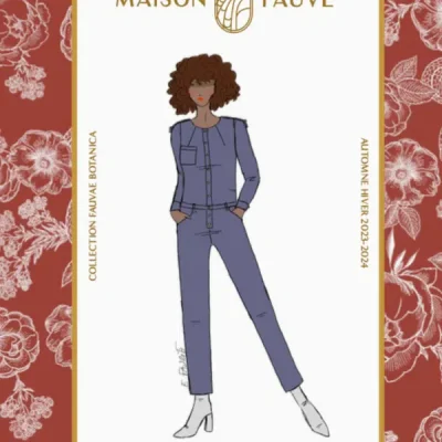 Patron combipantalon, robe Vipère, par Maison Fauve