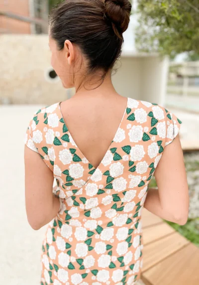 Patron couture robe, top Leaf de Maison Fauve