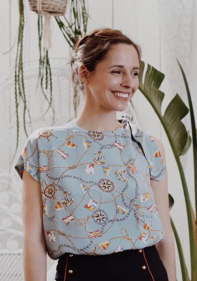 Patron couture top Santa Fe de Maison Fauve