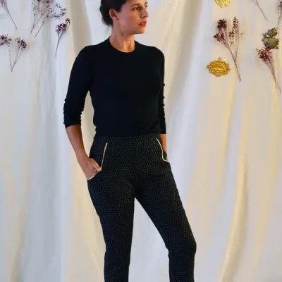 Patron couture pantalon cigarette Loulou de Maison Fauve