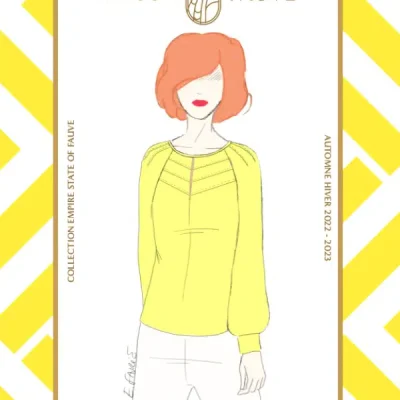 Patron couture blouse Chelsea de Maison Fauve