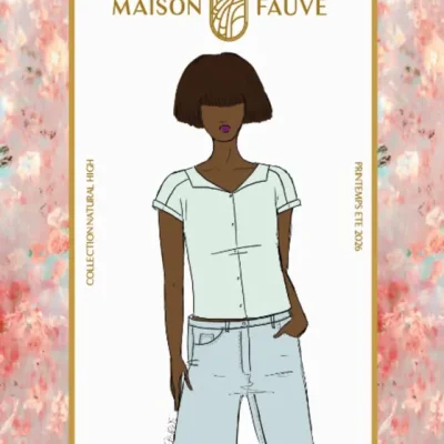 Patron couture chemise Almost - Patron pochette par Maison Fauve